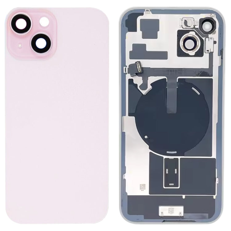Cover posteriore in vetro con batteria per iPhone 15 Plus