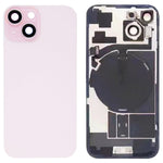 Cover posteriore vetro con batteria e ricarica wireless per iPhon