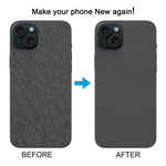Cover posteriore vetro con batteria e ricarica wireless per iPhon