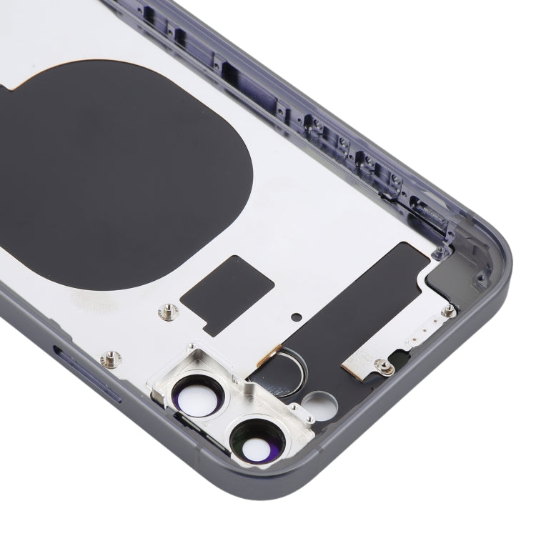Cover posteriore per iPhone 11 effetto iP15 Pro