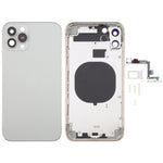 Cover posteriore per iPhone 11 effetto iP15 Pro