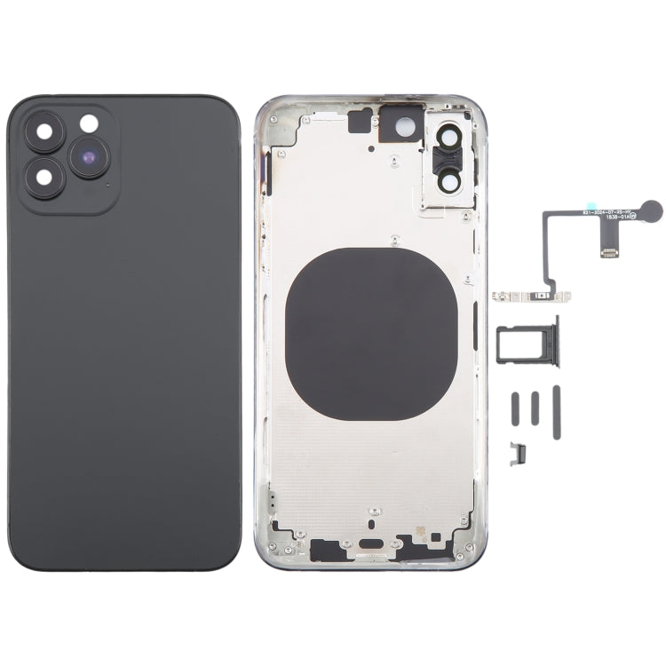 Cover posteriore con aspetto imitazione di iP15 Pro per iPhone XS, For iPhone XS to iP15 Pro