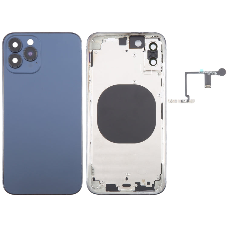 Cover posteriore con aspetto imitazione di iP15 Pro per iPhone XS, For iPhone XS to iP15 Pro