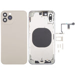Cover posteriore sostitutiva per iPhone XS effetto iP15 Pro