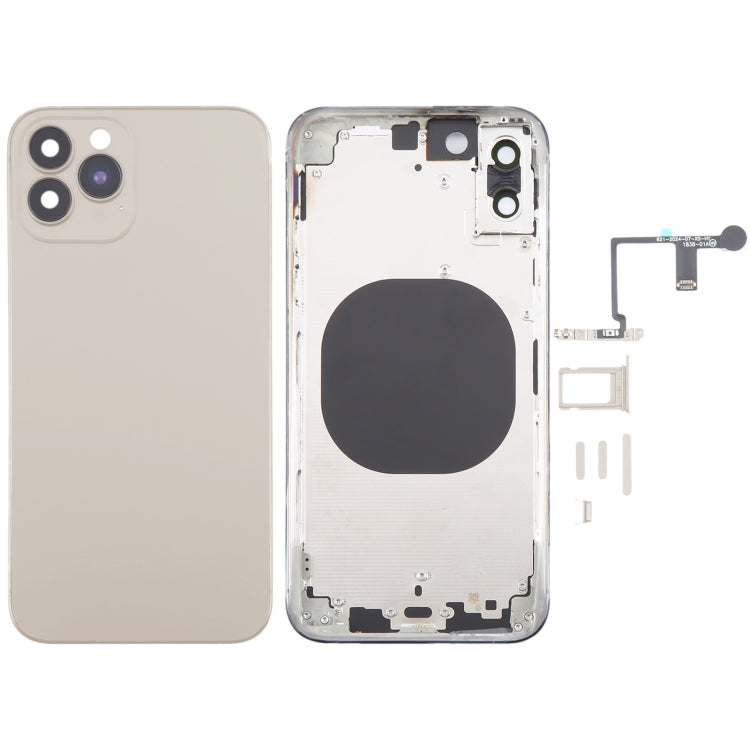 Cover posteriore con aspetto imitazione di iP15 Pro per iPhone XS, For iPhone XS to iP15 Pro