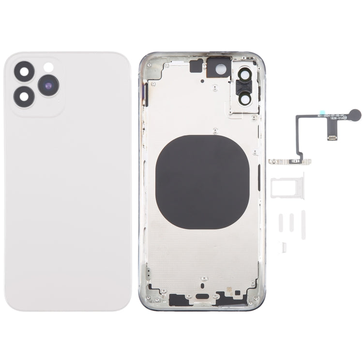 Cover posteriore con aspetto imitazione di iP15 Pro per iPhone XS, For iPhone XS to iP15 Pro