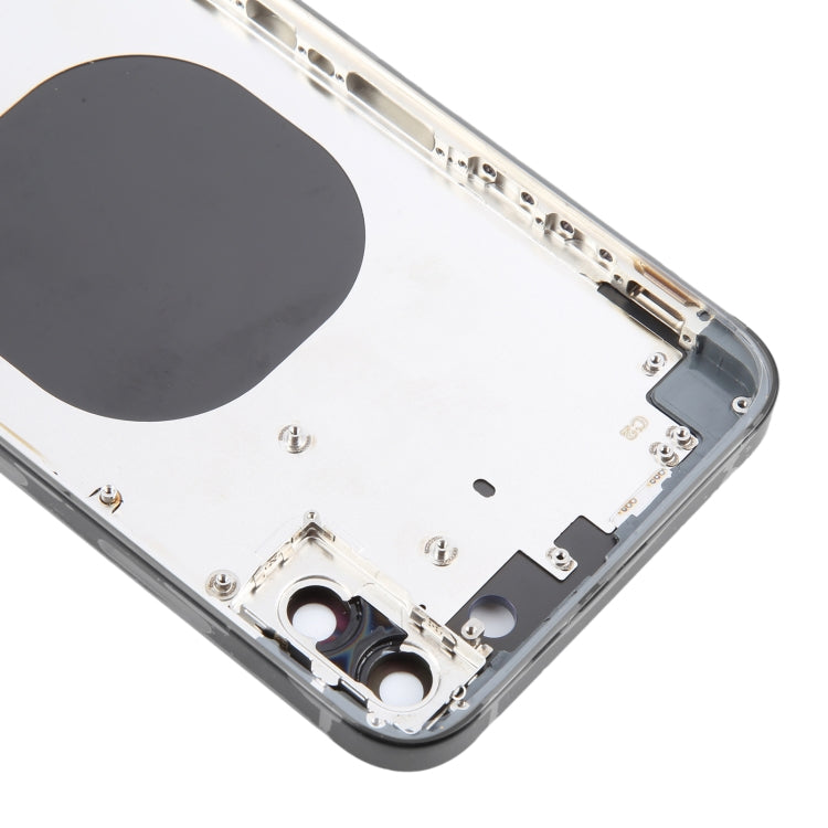 Cover posteriore per iPhone XS Max effetto iP15 Pro Max