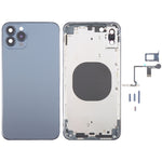 Cover posteriore per iPhone XS Max effetto iP15 Pro Max