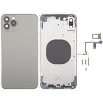 Cover posteriore per iPhone XS Max effetto iP15 Pro Max