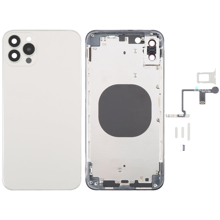 Cover posteriore per iPhone XS Max effetto iP15 Pro Max