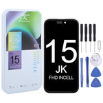 Schermo LCD JK Incell per iPhone 15 compatibile