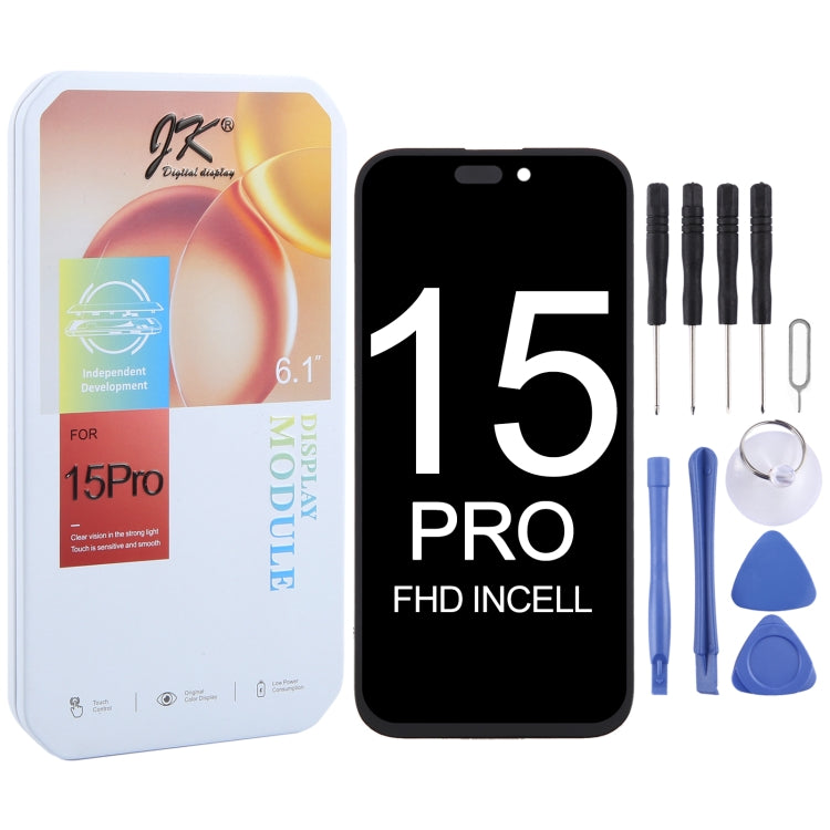 Schermo LCD JK incell per iPhone 15 Pro, For iPhone 15 Pro (JK incell)