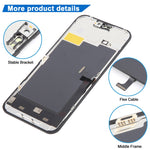 Schermo LCD Incell sostitutivo per iPhone 15 Pro Max