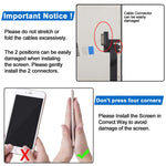 Display LCD Incell sostitutivo per iPhone 15 Plus