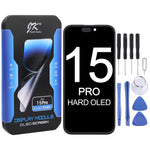 Schermo OLED rigido JK per iPhone 15 Pro, For iPhone 15 Pro