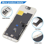 Schermo OLED rigido JK per iPhone 15 Pro, For iPhone 15 Pro