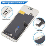 Schermo OLED rigido JK per iPhone 15 Pro Max, For iPhone 15 Pro Max