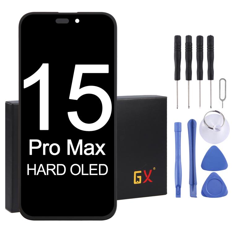 Schermo OLED rigido GX per iPhone 15 Pro Max, For iPhone 15 Pro Max(GX Hard LCD)