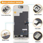Schermo OLED morbido HXL per iPhone 15 Pro, For iPhone 15 Pro