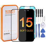 Schermo OLED morbido HXL per iPhone 15, For iPhone 15