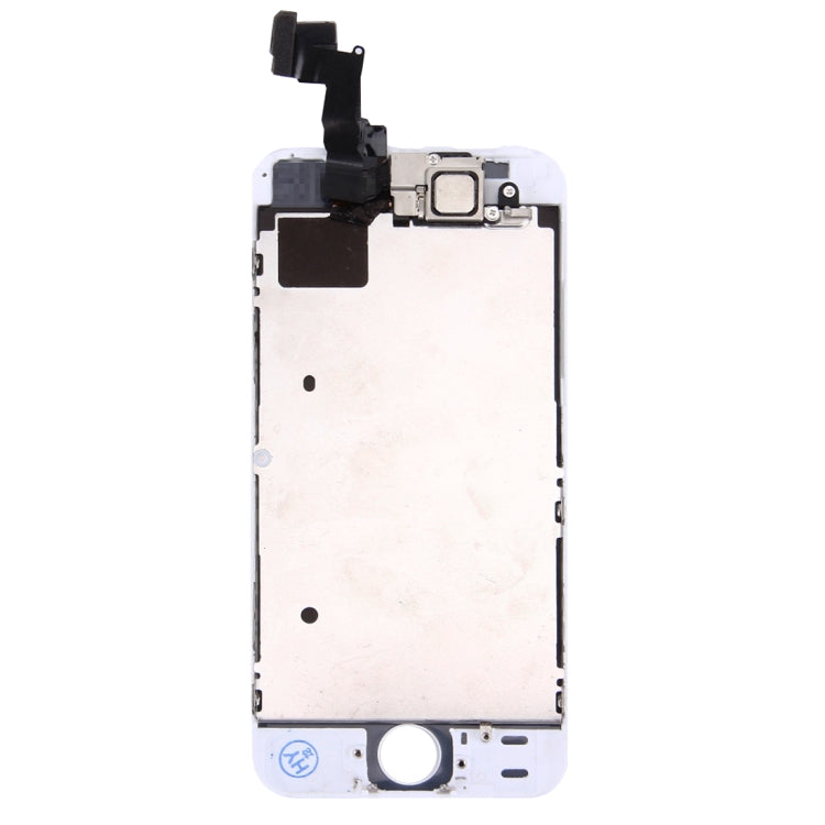 LCD Screen and Digitizer Complete Assembly with Front Camera for iPhone 5S, 4 in 1 for i5s White, 4 in 1 for i5s Black