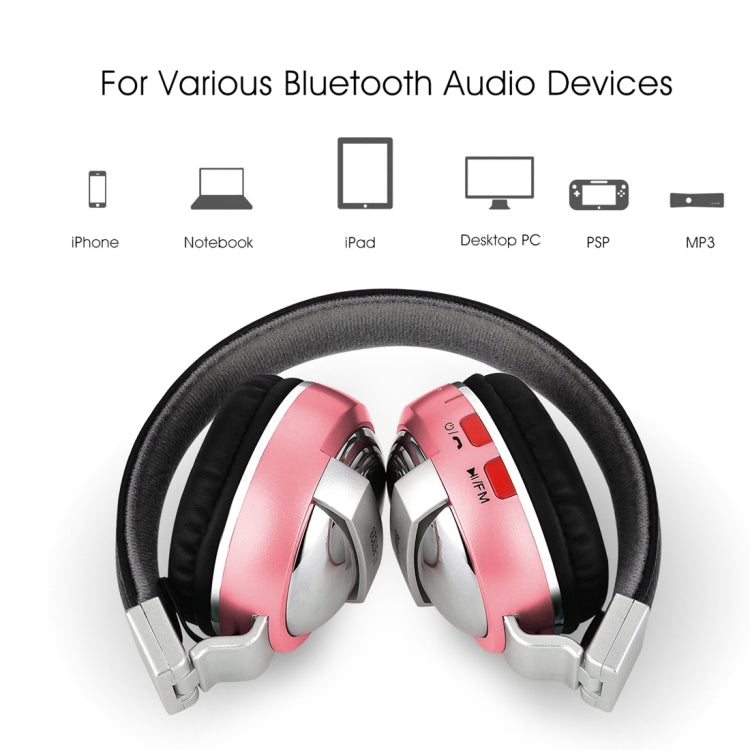 Cuffie Bluetooth Stereo BTH-868 V4.2 con FM e ingresso 3,5 mm