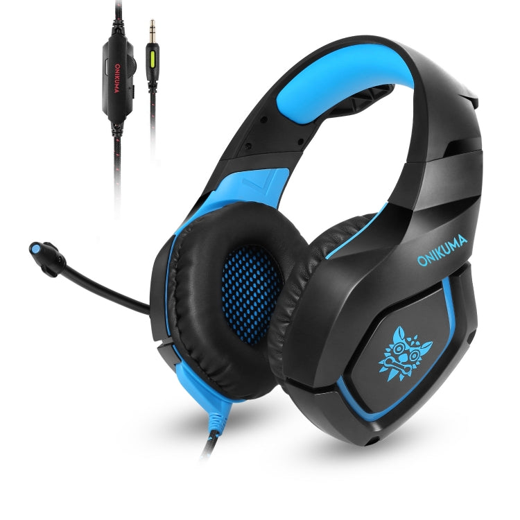 ONIKUMA K1-B Cuffie da gioco mimetiche con cancellazione del rumore e bassi profondi con microfono