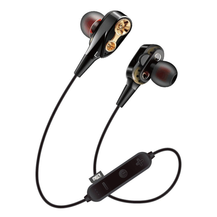 Cuffie Bluetooth Sportive MG-G23 V5.0 con 4 Altoparlanti