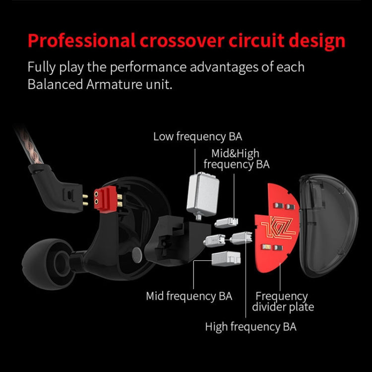 Auricolari KZ AS10 In-Ear con Microfono HD