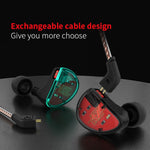 Auricolari In-Ear HiFi KZ AS10 senza microfono