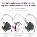 Auricolari KZ ZSN cablati HiFi Mega Bass