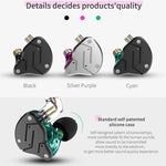 Auricolari KZ ZSN cablati HiFi Mega Bass