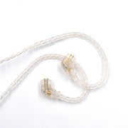 Cavo placcato argento 8 pin per KZ ZSN