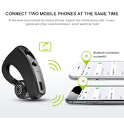 Auricolare Bluetooth V9 Wireless con Microfono