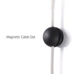 Avvolgicavo magnetico da tavolo per cavi di ricarica