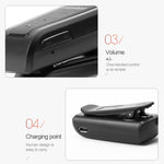 Auricolare Bluetooth Fineblue F910 con vibrazione e promemoria