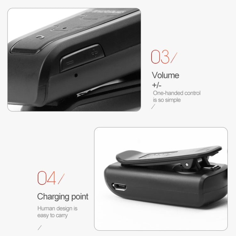 Auricolare Bluetooth Fineblue F910 con vibrazione e promemoria