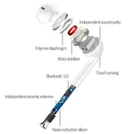 Auricolare Bluetooth TWS Sport i9 Touch Wireless