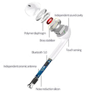 Auricolare Bluetooth TWS Sport i9 Touch Wireless