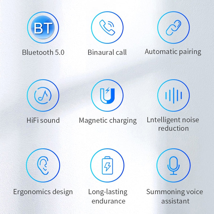 Auricolare Bluetooth Sportivo Wireless Stereo TWS 5.0