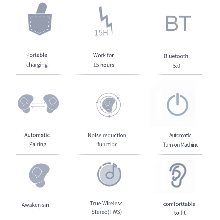 Auricolari Bluetooth Sportivi Q2 TWS Stereo Wireless