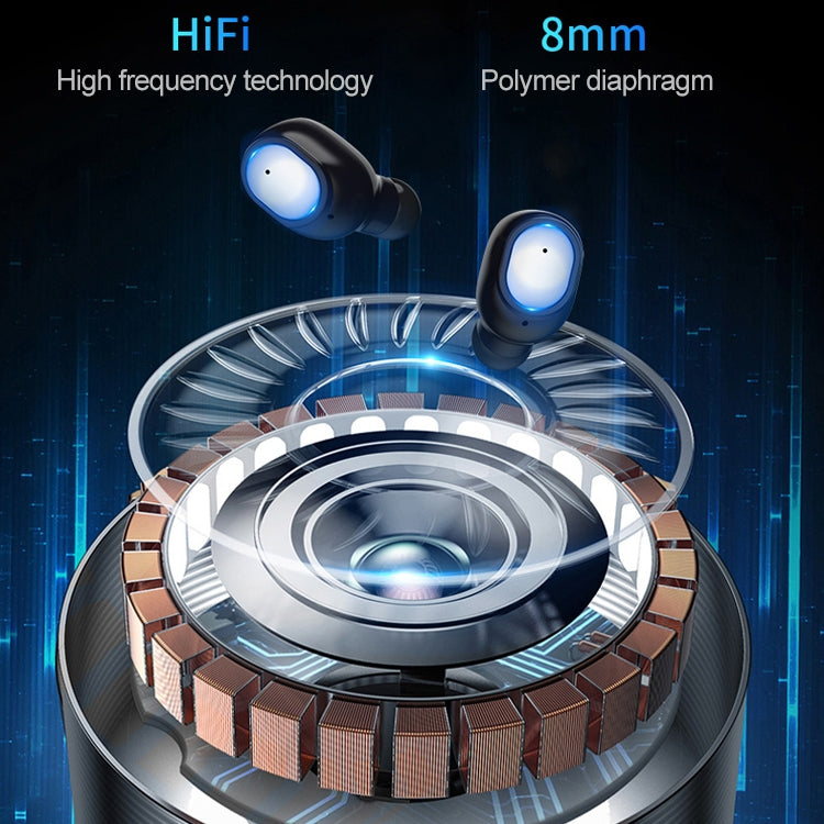 Auricolari Bluetooth Q3 TWS Stereo Wireless Bluetooth 5.0