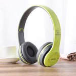 Cuffie Bluetooth Wireless Pieghevoli P47 con Jack 3,5 mm