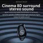 Auricolari wireless V21 Mini Bluetooth V5.0 con scatola ricarica