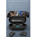 Auricolari Bluetooth H6 TWS con ricarica e display digitale