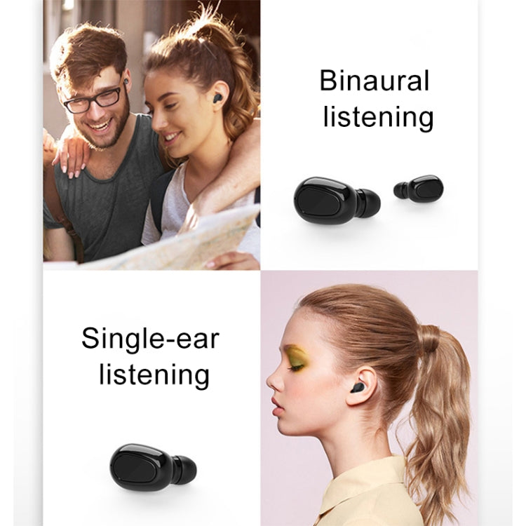 Auricolari Bluetooth 9D L-21 con ricarica Bluetooth 5.0