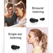 Auricolari Bluetooth 9D L-21 con ricarica