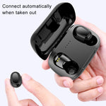 Auricolari Bluetooth 9D L-21 con ricarica Bluetooth 5.0