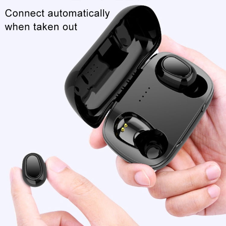 Auricolari Bluetooth 9D L-21 con ricarica Bluetooth 5.0