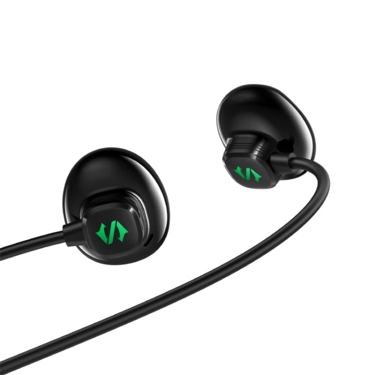 Auricolare da gioco semi-in-ear con controllo via cavo originale Xiaomi Black Shark da 3,5 mm, chiamate di supporto, lunghezza cavo: 1,2 m